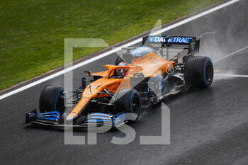 2020-11-15 - 55 SAINZ Carlos (spa), McLaren Renault F1 MCL35, action during the Formula 1 DHL Turkish Grand Prix 2020, from November 13 to 15, 2020 on the Intercity Istanbul Park, in Tuzla, near Istanbul, Turkey - Photo Florent Gooden / DPPI - FORMULA 1 DHL TURKISH GRAND PRIX 2020 - SUNDAY - FORMULA 1 - MOTORS