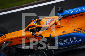 2020-11-15 - 55 SAINZ Carlos (spa), McLaren Renault F1 MCL35, action during the Formula 1 DHL Turkish Grand Prix 2020, from November 13 to 15, 2020 on the Intercity Istanbul Park, in Tuzla, near Istanbul, Turkey - Photo Florent Gooden / DPPI - FORMULA 1 DHL TURKISH GRAND PRIX 2020 - SUNDAY - FORMULA 1 - MOTORS