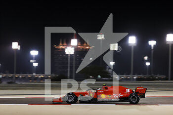 2020-11-27 - 16 LECLERC Charles (mco), Scuderia Ferrari SF1000, action during the Formula 1 Gulf Air Bahrain Grand Prix 2020, from November 27 to 29, 2020 on the Bahrain International Circuit, in Sakhir, Bahrain - Photo DPPI - FORMULA 1 GULF AIR BAHRAIN GRAND PRIX 2020 - FRIDAY - FORMULA 1 - MOTORS