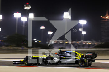 2020-11-27 - 31 OCON Esteban (fra), Renault F1 Team RS20, action during the Formula 1 Gulf Air Bahrain Grand Prix 2020, from November 27 to 29, 2020 on the Bahrain International Circuit, in Sakhir, Bahrain - Photo DPPI - FORMULA 1 GULF AIR BAHRAIN GRAND PRIX 2020 - FRIDAY - FORMULA 1 - MOTORS
