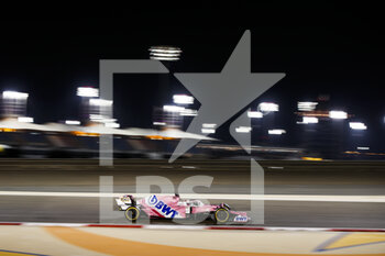 2020-11-28 - 11 PEREZ Sergio (mex), Racing Point F1 RP20, action during the Formula 1 Gulf Air Bahrain Grand Prix 2020, from November 27 to 29, 2020 on the Bahrain International Circuit, in Sakhir, Bahrain - Photo Florent Gooden / DPPI - FORMULA 1 GULF AIR BAHRAIN GRAND PRIX 2020 - SATURDAY - FORMULA 1 - MOTORS