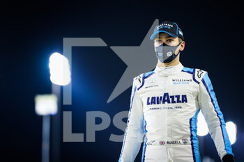 2020-11-28 - RUSSELL George (gbr), Williams Racing F1 FW43, portrait during the Formula 1 Gulf Air Bahrain Grand Prix 2020, from November 27 to 29, 2020 on the Bahrain International Circuit, in Sakhir, Bahrain - Photo Antonin Vincent / DPPI - FORMULA 1 GULF AIR BAHRAIN GRAND PRIX 2020 - SATURDAY - FORMULA 1 - MOTORS