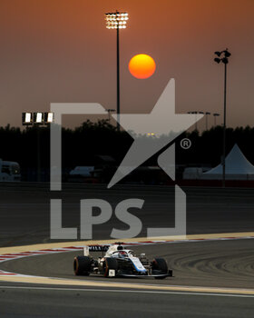 2020-11-29 - 63 RUSSELL George (gbr), Williams Racing F1 FW43, action during the Formula 1 Gulf Air Bahrain Grand Prix 2020, from November 27 to 29, 2020 on the Bahrain International Circuit, in Sakhir, Bahrain - Photo Florent Gooden / DPPI - FORMULA 1 GULF AIR BAHRAIN GRAND PRIX 2020 - SUNDAY - FORMULA 1 - MOTORS