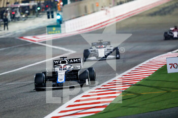 2020-11-29 - 63 RUSSELL George (gbr), Williams Racing F1 FW43, action during the Formula 1 Gulf Air Bahrain Grand Prix 2020, from November 27 to 29, 2020 on the Bahrain International Circuit, in Sakhir, Bahrain - Photo Florent Gooden / DPPI - FORMULA 1 GULF AIR BAHRAIN GRAND PRIX 2020 - SUNDAY - FORMULA 1 - MOTORS