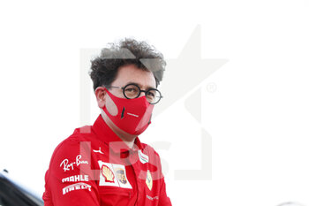 2020-12-03 - BINOTTO Mattia (ita), Team Principal & Technical Director of the Scuderia Ferrari, portrait during the Formula 1 Rolex Sakhir Grand Prix 2020, from December 4 to 6, 2020 on the Bahrain International Circuit, in Sakhir, Bahrain - Photo Florent Gooden / DPPI - FORMULA 1 ROLEX SAKHIR GRAND PRIX 2020 - THURSDAY - FORMULA 1 - MOTORS