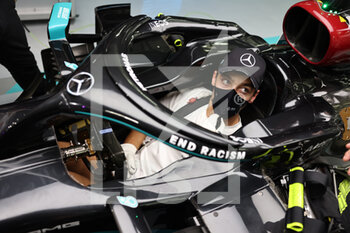 2020-12-04 - RUSSELL George (gbr), Mercedes AMG F1 GP W11 Hybrid EQ Power+, portrait during the Formula 1 Rolex Sakhir Grand Prix 2020, from December 4 to 6, 2020 on the Bahrain International Circuit, in Sakhir, Bahrain - Photo DPPI - FORMULA 1 ROLEX SAKHIR GRAND PRIX 2020 - FRIDAY - FORMULA 1 - MOTORS