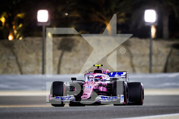 2020-12-04 - STROLL Lance (can), Racing Point F1 RP20, action during the Formula 1 Rolex Sakhir Grand Prix 2020, from December 4 to 6, 2020 on the Bahrain International Circuit, in Sakhir, Bahrain - Photo Florent Gooden / DPPI - FORMULA 1 ROLEX SAKHIR GRAND PRIX 2020 - FRIDAY - FORMULA 1 - MOTORS