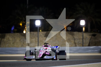 2020-12-04 - 11 PEREZ Sergio (mex), Racing Point F1 RP20, action during the Formula 1 Rolex Sakhir Grand Prix 2020, from December 4 to 6, 2020 on the Bahrain International Circuit, in Sakhir, Bahrain - Photo Florent Gooden / DPPI - FORMULA 1 ROLEX SAKHIR GRAND PRIX 2020 - FRIDAY - FORMULA 1 - MOTORS