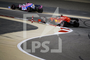 2020-12-04 - LECLERC Charles (mco), Scuderia Ferrari SF1000, PEREZ Sergio (mex), Racing Point F1 RP20, action during the Formula 1 Rolex Sakhir Grand Prix 2020, from December 4 to 6, 2020 on the Bahrain International Circuit, in Sakhir, Bahrain - Photo Florent Gooden / DPPI - FORMULA 1 ROLEX SAKHIR GRAND PRIX 2020 - FRIDAY - FORMULA 1 - MOTORS