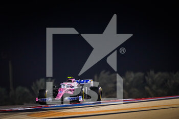 2020-12-06 - 18 STROLL Lance (can), Racing Point F1 RP20, action during the Formula 1 Rolex Sakhir Grand Prix 2020, from December 4 to 6, 2020 on the Bahrain International Circuit, in Sakhir, Bahrain - Photo Antonin Vincent / DPPI - FORMULA 1 ROLEX SAKHIR GRAND PRIX 2020 - SUNDAY - FORMULA 1 - MOTORS