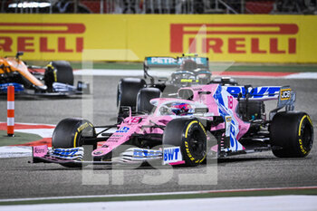 2020-12-06 - 18 STROLL Lance (can), Racing Point F1 RP20, action during the Formula 1 Rolex Sakhir Grand Prix 2020, from December 4 to 6, 2020 on the Bahrain International Circuit, in Sakhir, Bahrain - Photo DPPI - FORMULA 1 ROLEX SAKHIR GRAND PRIX 2020 - SUNDAY - FORMULA 1 - MOTORS