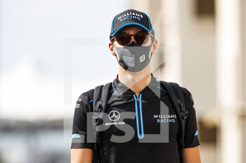 2020-12-11 - RUSSELL George (gbr), Williams Racing F1 FW43, portrait during the Formula 1 Etihad Airways Abu Dhabi Grand Prix 2020, from December 11 to 13, 2020 on the Yas Marina Circuit, in Abu Dhabi - Photo Florent Gooden / DPPI - FORMULA 1 ETIHAD AIRWAYS ABU DHABI GRAND PRIX 2020 - FRIDAY - FORMULA 1 - MOTORS