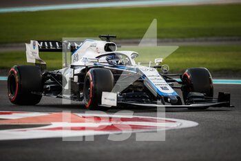 2020-12-12 - 63 RUSSELL George (gbr), Williams Racing F1 FW43, action during the Formula 1 Etihad Airways Abu Dhabi Grand Prix 2020, from December 11 to 13, 2020 on the Yas Marina Circuit, in Abu Dhabi - Photo Antonin Vincent / DPPI - FORMULA 1 ETIHAD AIRWAYS ABU DHABI GRAND PRIX 2020 - SATURDAY - FORMULA 1 - MOTORS