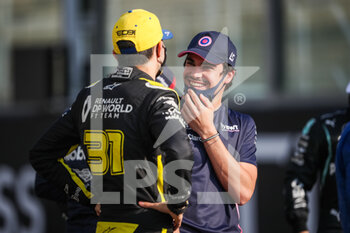 2020-12-13 - STROLL Lance (can), Racing Point F1 RP20, OCON Esteban (fra), Renault F1 Team RS20, portrait during the Formula 1 Etihad Airways Abu Dhabi Grand Prix 2020, from December 11 to 13, 2020 on the Yas Marina Circuit, in Abu Dhabi - Photo Antonin Vincent / DPPI - FORMULA 1 ETIHAD AIRWAYS ABU DHABI GRAND PRIX 2020 - SUNDAY - FORMULA 1 - MOTORS