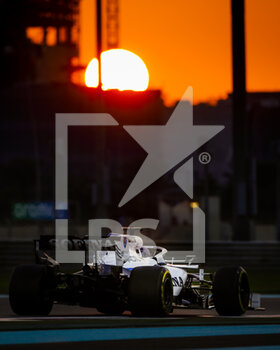 2020-12-13 - RUSSELL George (gbr), Williams Racing F1 FW43, action during the Formula 1 Etihad Airways Abu Dhabi Grand Prix 2020, from December 11 to 13, 2020 on the Yas Marina Circuit, in Abu Dhabi - Photo Florent Gooden / DPPI - FORMULA 1 ETIHAD AIRWAYS ABU DHABI GRAND PRIX 2020 - SUNDAY - FORMULA 1 - MOTORS