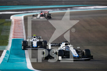 2020-12-13 - 63 RUSSELL George (gbr), Williams Racing F1 FW43, action during the Formula 1 Etihad Airways Abu Dhabi Grand Prix 2020, from December 11 to 13, 2020 on the Yas Marina Circuit, in Abu Dhabi - Photo Antonin Vincent / DPPI - FORMULA 1 ETIHAD AIRWAYS ABU DHABI GRAND PRIX 2020 - SUNDAY - FORMULA 1 - MOTORS
