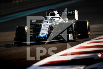 2020-12-15 - 89 Aitken Jack (gbr), Williams Racing F1 FW43, action during the Formula 1 Abu Dhabi Rookie Test 2020, on December 15, 2020 on the Yas Marina Circuit, in Abu Dhabi - Photo Antonin Vincent / DPPI - FORMULA 1 ABU DHABI ROOKIE TEST 2020 - FORMULA 1 - MOTORS