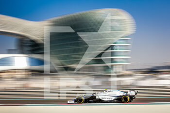2020-12-15 - 40 NISSANY Roy (il), Test driver of Williams Racing F1 FW43, action during the Formula 1 Abu Dhabi Rookie Test 2020, on December 15, 2020 on the Yas Marina Circuit, in Abu Dhabi - Photo Antonin Vincent / DPPI - FORMULA 1 ABU DHABI ROOKIE TEST 2020 - FORMULA 1 - MOTORS