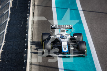 2020-12-15 - 89 Aitken Jack (gbr), Williams Racing F1 FW43, action during the Formula 1 Abu Dhabi Rookie Test 2020, on December 15, 2020 on the Yas Marina Circuit, in Abu Dhabi - Photo Antonin Vincent / DPPI - FORMULA 1 ABU DHABI ROOKIE TEST 2020 - FORMULA 1 - MOTORS