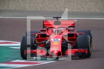 Carlos Sainz Ferrari SF71H Formula 1 2021 private testing - FORMULA 1 - MOTORI