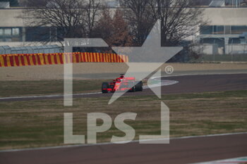Callum Ilott Ferrari SF71H Formula 1 2021 private testing - FORMULA 1 - MOTORI