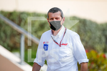 2021-03-11 - STEINER Guenther (ita), Team Principal of Haas F1 team, portrait during the Formula 1 Pre-season testing 2020 from March 12 to 14, 2021 on the Bahrain International Circuit, in Sakhir, Bahrain - Photo Florent Gooden / DPPI - FORMULA 1 PRE-SEASON TESTING 2021 - FORMULA 1 - MOTORS