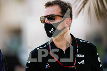 2021-03-11 - ROSSI Laurent (fra), CEO of Alpine, portrait during the Formula 1 Pre-season testing 2020 from March 12 to 14, 2021 on the Bahrain International Circuit, in Sakhir, Bahrain - Photo Florent Gooden / DPPI - FORMULA 1 PRE-SEASON TESTING 2021 - FORMULA 1 - MOTORS