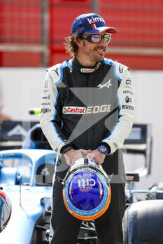 2021-03-12 - ALONSO Fernando (spa), Alpine F1 A521, portrait during the Formula 1 Pre-season testing 2020 from March 12 to 14, 2021 on the Bahrain International Circuit, in Sakhir, Bahrain - Photo Antonin Vincent / DPPI - FORMULA 1 PRE-SEASON TESTING 2021 - FORMULA 1 - MOTORS