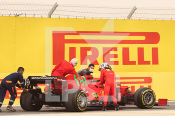 2021-03-12 - LECLERC Charles (mco), Scuderia Ferrari SF21, during the Formula 1 Pre-season testing 2020 from March 12 to 14, 2021 on the Bahrain International Circuit, in Sakhir, Bahrain - Photo DPPI - FORMULA 1 PRE-SEASON TESTING 2021 - FORMULA 1 - MOTORS