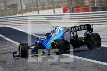 2021-03-12 - NISSANY Roy (il), Williams Racing F1 FW43B, action during the Formula 1 Pre-season testing 2020 from March 12 to 14, 2021 on the Bahrain International Circuit, in Sakhir, Bahrain - Photo Florent Gooden / DPPI - FORMULA 1 PRE-SEASON TESTING 2021 - FORMULA 1 - MOTORS