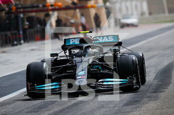 2021-03-12 - BOTTAS Valtteri (fin), Mercedes AMG F1 GP W12 E Performance, action during the Formula 1 Pre-season testing 2020 from March 12 to 14, 2021 on the Bahrain International Circuit, in Sakhir, Bahrain - Photo Florent Gooden / DPPI - FORMULA 1 PRE-SEASON TESTING 2021 - FORMULA 1 - MOTORS