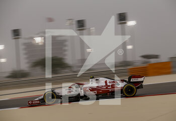 2021-03-12 - 99 GIOVINAZZI Antonio (ita), Alfa Romeo Racing ORLEN C41, action during the Formula 1 Pre-season testing 2020 from March 12 to 14, 2021 on the Bahrain International Circuit, in Sakhir, Bahrain - Photo DPPI - FORMULA 1 PRE-SEASON TESTING 2021 - FORMULA 1 - MOTORS