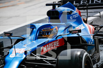 2021-03-13 - ALONSO Fernando (spa), Alpine F1 A521, action during the Formula 1 Pre-season testing 2021 from March 12 to 14, 2021 on the Bahrain International Circuit, in Sakhir, Bahrain - Photo Florent Gooden / DPPI - FORMULA 1 PRE-SEASON TESTING 2021 - FORMULA 1 - MOTORS
