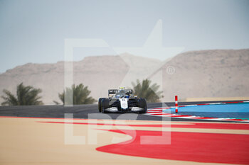2021-03-13 - 06 LATIFI Nicholas (can), Williams Racing F1 FW43B, action during the Formula 1 Pre-season testing 2020 from March 12 to 14, 2021 on the Bahrain International Circuit, in Sakhir, Bahrain - Photo Antonin Vincent / DPPI - FORMULA 1 PRE-SEASON TESTING 2021 - FORMULA 1 - MOTORS