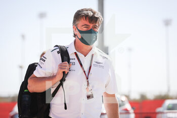 2021-03-14 - STEVENSON Andy, Sporting Director of Aston Martin F1, portrait during the Formula 1 Pre-season testing 2020 from March 12 to 14, 2021 on the Bahrain International Circuit, in Sakhir, Bahrain - Photo Antonin Vincent / DPPI - FORMULA 1 PRE-SEASON TESTING 2021 - FORMULA 1 - MOTORS