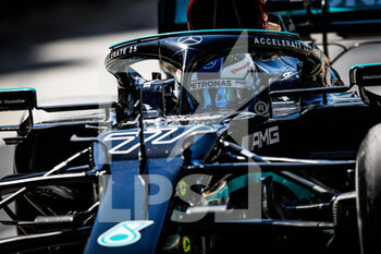 2021-03-14 - BOTTAS Valtteri (fin), Mercedes AMG F1 GP W12 E Performance, action during the Formula 1 Pre-season testing 2021 from March 12 to 14, 2021 on the Bahrain International Circuit, in Sakhir, Bahrain - Photo Florent Gooden / DPPI - FORMULA 1 PRE-SEASON TESTING 2021 - FORMULA 1 - MOTORS