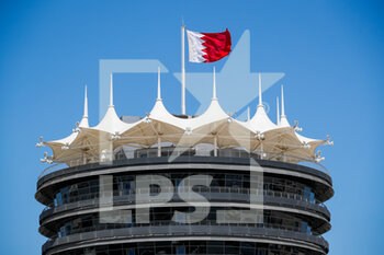 2021-03-14 - Bahrain flag during the Formula 1 Pre-season testing 2021 from March 12 to 14, 2021 on the Bahrain International Circuit, in Sakhir, Bahrain - Photo Florent Gooden / DPPI - FORMULA 1 PRE-SEASON TESTING 2021 - FORMULA 1 - MOTORS