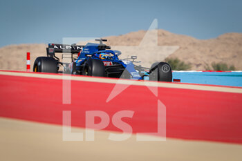 2021-03-14 - 14 ALONSO Fernando (spa), Alpine F1 A521, action during the Formula 1 Pre-season testing 2020 from March 12 to 14, 2021 on the Bahrain International Circuit, in Sakhir, Bahrain - Photo Antonin Vincent / DPPI - FORMULA 1 PRE-SEASON TESTING 2021 - FORMULA 1 - MOTORS