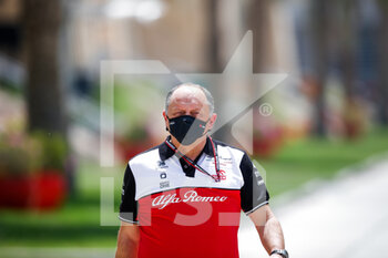 2021-03-25 - VASSEUR Frederic (fra), Team Principal of Alfa Romeo Racing ORLEN, portrait during Formula 1 Gulf Air Bahrain Grand Prix 2021 from March 26 to 28, 2021 on the Bahrain International Circuit, in Sakhir, Bahrain - Photo Florent Gooden / DPPI - FORMULA 1 GULF AIR BAHRAIN GRAND PRIX 2021 - FORMULA 1 - MOTORS