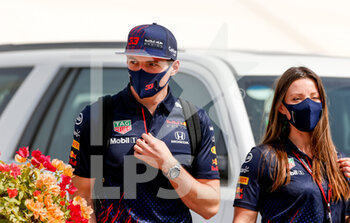 2021-03-25 - VERSTAPPEN Max (ned), Red Bull Racing Honda RB16B, portrait during Formula 1 Gulf Air Bahrain Grand Prix 2021 from March 26 to 28, 2021 on the Bahrain International Circuit, in Sakhir, Bahrain - Photo DPPI - FORMULA 1 GULF AIR BAHRAIN GRAND PRIX 2021 - FORMULA 1 - MOTORS