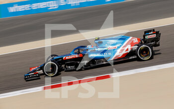 2021-03-26 - 31 OCON Esteban (fra), Alpine F1 A521, action during Formula 1 Gulf Air Bahrain Grand Prix 2021 from March 26 to 28, 2021 on the Bahrain International Circuit, in Sakhir, Bahrain - Photo DPPI - FORMULA 1 GULF AIR BAHRAIN GRAND PRIX 2021 - FORMULA 1 - MOTORS