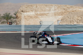2021-03-26 - 63 RUSSELL George (gbr), Williams Racing F1 FW43B, action during Formula 1 Gulf Air Bahrain Grand Prix 2021 from March 26 to 28, 2021 on the Bahrain International Circuit, in Sakhir, Bahrain - Photo DPPI - FORMULA 1 GULF AIR BAHRAIN GRAND PRIX 2021 - FORMULA 1 - MOTORS