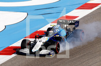 2021-03-27 - 06 LATIFI Nicholas (can), Williams Racing F1 FW43B, action during Formula 1 Gulf Air Bahrain Grand Prix 2021 from March 26 to 28, 2021 on the Bahrain International Circuit, in Sakhir, Bahrain - Photo DPPI - FORMULA 1 GULF AIR BAHRAIN GRAND PRIX 2021 - FORMULA 1 - MOTORS