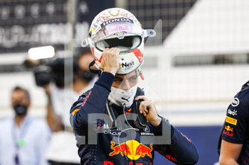 2021-03-28 - VERSTAPPEN Max (ned), Red Bull Racing Honda RB16B, portrait during Formula 1 Gulf Air Bahrain Grand Prix 2021 from March 26 to 28, 2021 on the Bahrain International Circuit, in Sakhir, Bahrain - Photo Frédéric Le Floc?h / DPPI - FORMULA 1 GULF AIR BAHRAIN GRAND PRIX 2021 - FORMULA 1 - MOTORS