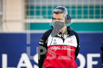 2021-03-28 - PUJOLAR Xevi (spa), Head of Trackside Engineering F1 of Alfa Romeo Racing ORLEN, portrait during Formula 1 Gulf Air Bahrain Grand Prix 2021 from March 26 to 28, 2021 on the Bahrain International Circuit, in Sakhir, Bahrain - Photo Florent Gooden / DPPI - FORMULA 1 GULF AIR BAHRAIN GRAND PRIX 2021 - FORMULA 1 - MOTORS