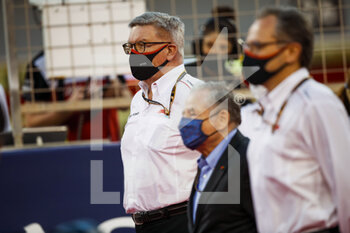 2021-03-28 - BRAWN Ross (gbr), Managing Director of motorsport Formula One Group, portrait during Formula 1 Gulf Air Bahrain Grand Prix 2021 from March 26 to 28, 2021 on the Bahrain International Circuit, in Sakhir, Bahrain - Photo Florent Gooden / DPPI - FORMULA 1 GULF AIR BAHRAIN GRAND PRIX 2021 - FORMULA 1 - MOTORS