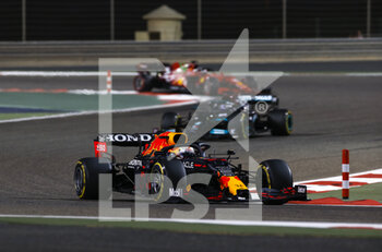 2021-03-28 - 33 VERSTAPPEN Max (nld), Red Bull Racing Honda RB16B, action during Formula 1 Gulf Air Bahrain Grand Prix 2021 from March 26 to 28, 2021 on the Bahrain International Circuit, in Sakhir, Bahrain - Photo DPPI - FORMULA 1 GULF AIR BAHRAIN GRAND PRIX 2021 - FORMULA 1 - MOTORS