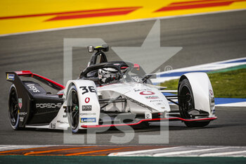 2021-04-23 - 36 Lotterer André (ger), TAG Heuer Porsche Formula E Team, Porsche 99X Electric, action during the 2021 Valencia ePrix, 3rd meeting of the 2020-21 Formula E World Championship, on the Circuit Ricardo Tormo from April 23 to 25, in Valencia, Spain - Photo François Flamand / DPPI - 2021 VALENCIA EPRIX, 3RD MEETING OF THE 2020-21 FORMULA E WORLD CHAMPIONSHIP - FORMULA E - MOTORS