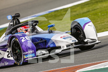 2021-04-23 - 28 Günther Maximilian (ger), BMW i Andretti Motorsport, BMW iFE.21, action during the 2021 Valencia ePrix, 3rd meeting of the 2020-21 Formula E World Championship, on the Circuit Ricardo Tormo from April 23 to 25, in Valencia, Spain - Photo François Flamand / DPPI - 2021 VALENCIA EPRIX, 3RD MEETING OF THE 2020-21 FORMULA E WORLD CHAMPIONSHIP - FORMULA E - MOTORS