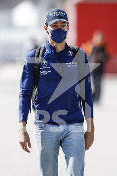 2021-05-02 - RUSSELL George (gbr), Williams Racing F1 FW43B, portrait during the Formula 1 Heineken Grande Prémio de Portugal 2021 from April 30 to May 2, 2021 on the Algarve International Circuit, in Portimao, Portugal - Photo Xavi Bonilla / DPPI - FORMULA 1 HEINEKEN GRANDE PREMIO DE PORTUGAL 2021 - FORMULA 1 - MOTORS